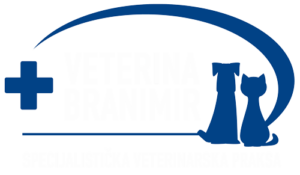 Veterina Branimir, bijeli logo